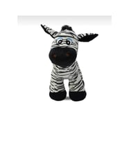 Sevimli Zebra Peluş Oyuncak Hediyelik Uyku Arkadaşı 30 cm (Çok Renkli)