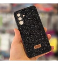 Samsung S24 FE İle Uyumlu İnce Parlak Taşlı Premium Sw Telefon Kılıfı