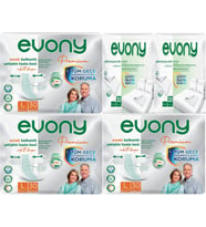 Evony Premium Hasta Bezi Yetişkin Bel Bantlı Tekstil Yüzey Büyük 90 Adet+Yatak Koruyucu Örtü 60 Adet