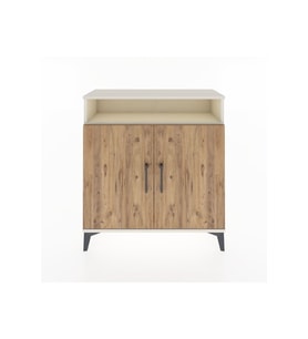 Arges Şifonyer 3 Raflı 2 Kapaklı 88x30x96 Aytaşı-Çam