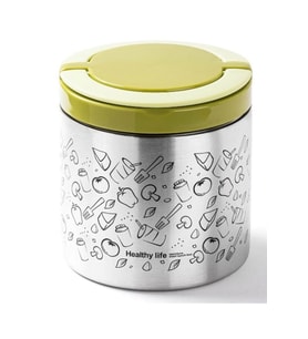 Yemek Termosu Sefer Tası Lunch Box İçi Dışı Çelik 630 ml