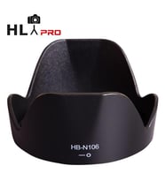 Hlypro Nikon AF-P DX 18-55mm için HB-N106 Parasoley