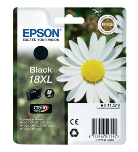 Tonersepeti Epson 18XL-T1811-C13T18114020 Siyah Orjinal Kartuş