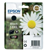 Tonersepeti Epson 18XL-T1811-C13T18114020 Siyah Orjinal Kartuş