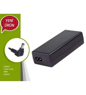 COMPAXE COMPAXE CLS-102 19.5v 4.74amper 4.4/6.5mm Muadil Notebook Adaptörü (Sony Uyumlu)