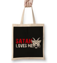 Satan Loves Me Bez Çanta Uzun Saplı
