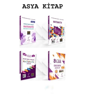 Karekök Yayınları 8.Sınıf Karekök Yayınları MPS MAT + MAT Soru Bankası + ROS MAT + Matematik Deneme Seti (Çok Renkli)