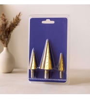 HSS kademeli matkap ucu seti 4-12 / 4-20 / 4-32 mm (3 parça)