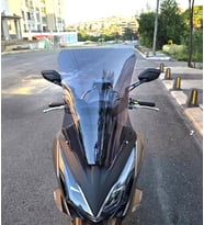 MOTOCAM Kymco Downtown GT 350 Ön Cam 2024-2026 Model 62cm Füme Renkli 4mm