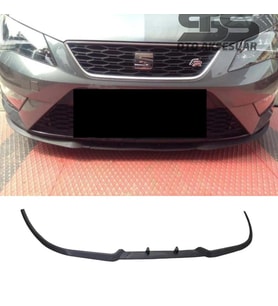 Seat Leon mk3 Cupra R Uyumlu Ön Lip Mat Siyah Ön Tampon Lip
