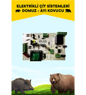 ELEKTRİKLİ ÇİT SENSÖRLÜ DEVRE KARTI