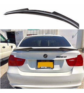 Bmw E90 M4 Spoiler Yarasa Bagaj Üstü Boyalı Piano Black