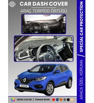 RENAULT KADJAR (2015-2022) Torpido Örtüsü Ön Göğüs Koruma Torpido Koruma Araca Özel Tam Uyum Kaymaz