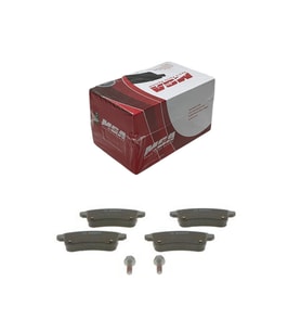Mga Renault Scenic III, IV Grand Scenic III, IV 2009-2023 Kulaklı Tip Arka Fren Balatası Takım (Siyah)