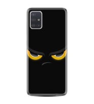 Samsung a71 A72 A73 A7 A9 2018 C7 C9 Kılıf Desenli Silikon Black Eyes 1644
