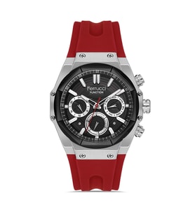Ferrucci Silikon Kordonlu Erkek Kol Saati FCF 03549S.02-F608