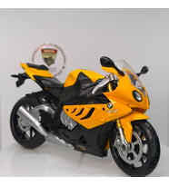 BMW S1000 RR - 1:12 Ölçek (18cm) Sarı Lisanslı Diecast Motosiklet Modeli