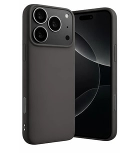 iPhone 17 Pro Max Nano içi Kadife Silikon - Gri