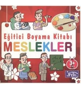 Eğitici Boyama Kitabı - Meslekler