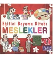 Eğitici Boyama Kitabı - Meslekler