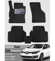 RENAULT MEGANE 3 HATCHBACK (2008-2016) Uyumlu EVA Paspas Tam Set–Oto Paspas,Araca Özel