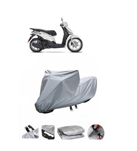 Piaggio Liberty 150  Gri Motosiklet Brandası ARKA ÇANTA UYUMLU DEĞİLDİR