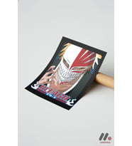 Bleach Ichigo Maske Anime Poster, Çerçevesiz Yüksek Kalite Duvar Afişi - Anime