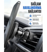 Araç Havalandırma Izgarası İçin Mıknatıslı Telefon Tutucu Stand