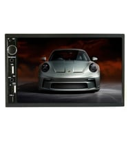 Twogo Go 3377 7 Inch Double Teyp Carplay Andorid Auto Bluetooth/USB/4x60W/Geri Görüş Kamerası (Siyah)