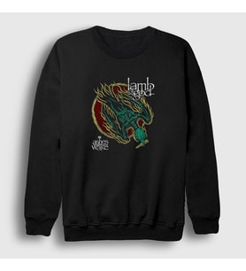 Presmono Unisex Siyah Ashes V2 Lamb Of God Sweatshirt 394191tt