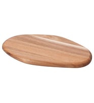 Kesme Tahtası Masif Akasya MeridyenDukkan Ölçü 28x19 Cm Servis-Sunum-Kesim Tahtası (KAHVE)
