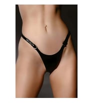 Fantazi Deri Külot, Brazilian Tanga (Kırmızı)