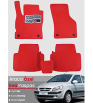 HYUNDAİ GETZ (2002-2011) Uyumlu EVA Paspas Tam Set–Araca Özel,Kolay Montaj,Su Geçirmez