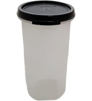 Tupperware Circular 650 Ml Siyah Yumurta Kabı Yuvarlak Kutu Kuru Saklama Stoku Dekorasyon Geri Sihir