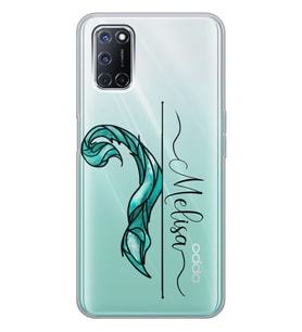 Oppo Akrep Burcu Tasarımlı Şeffaf Telefon Kılıfı