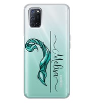 Oppo Akrep Burcu Tasarımlı Şeffaf Telefon Kılıfı