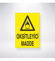 Oksitleyici Madde 21x28 Arkası Yapışkanlı Levha