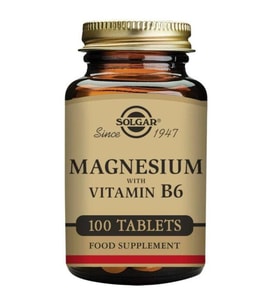 Solgar Magnesium with Vitamin B6 100 Tablet
