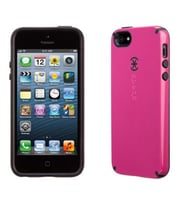 Speck CandyShell iPhone SE/5S/5 ile Uyumlu Sert Kılıf Pembe -Siyah SPK-A1815