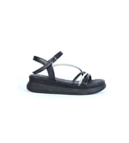 Moda Ayakkabı 01126 Lısa Bayan Sandalet (Siyah)