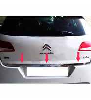 Citroen C4  Formlu  Krom Bagaj Alt Çıta 2010 ve Üzeri