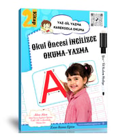Okul Öncesi İngilizce Okuma-Yazma Eğitim Seti (2 Kitap)