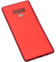 Jopus Galaxy Note 9 ile Uyumlu Soft Oil  Silikon Kılıf Kırmızı