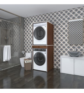 Kenzlife çamaşır-kurutma makinesi dolabı avi senna cvz 187*070*60 çekmeceli banyo (Beyaz)