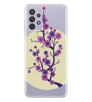 Kılıfland Samsung Galaxy A32 Kılıf Silikon Resimli Kapak Last Sakura Stok 648