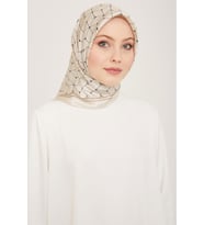 Armine 2024 Yaz  Sezonu %100 Twill İpek Eşarp 9166D 01