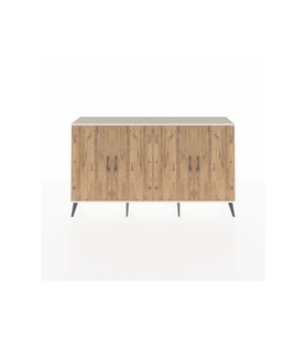 Arges Konsol 4 Raflı 4 Kapaklı 176x30x99 Aytaşı-Çam/Aytaşı