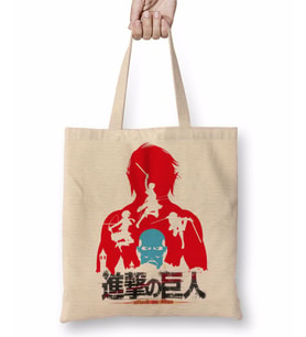Attack On Titan Bez Çanta Uzun Saplı
