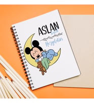 Hoşgeldin Bebek Tasarımlı Kişiye Özel Defter