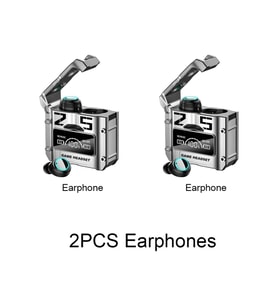 H Tws M25 Bluetooth 5.3 Kulaklık Gürültü Önleyici Kulaklık Kablosuz Kulaklıklar Hd Çağrı Stereo Spor Kulaklıklar Xiaomi Için Mic İle 1m